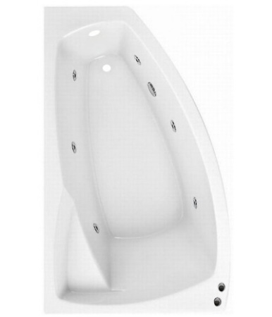 Ванна 1 Марка Assol 160x100 (Левая) с гидромассажем