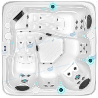 Гидромассажный спа-бассейн Joyee Spa Groningen Pro