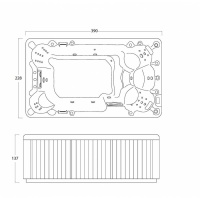Спа бассейн Treesse Antibes Спа бассейн Treesse Antibes