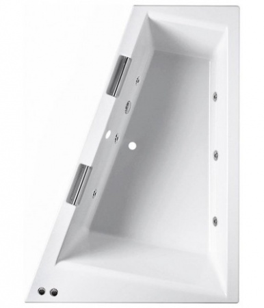 Ванна Riho Doppio 180х130 с гидромассажем (Правая, встраиваемая)