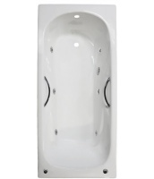 Ванна Aqualux Anatomic (Artex Mali) 180x80 с гидромассажем Ванна Aqualux Anatomic (Artex Mali) 180x80 с гидромассажем